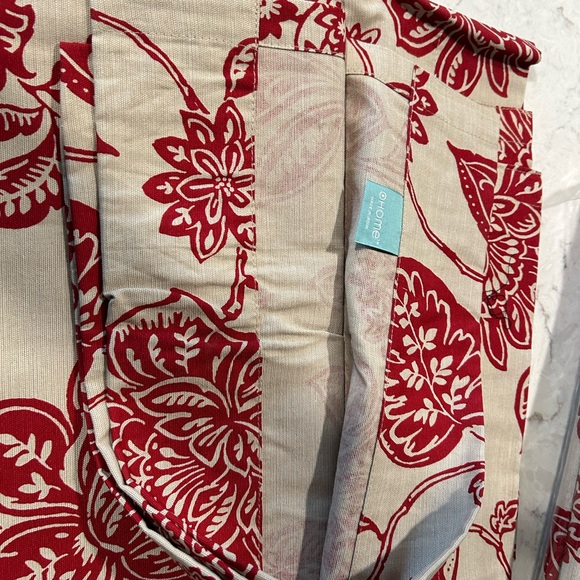 Boho Floral Curtain panels (set of 4) - Picture 2 of 3